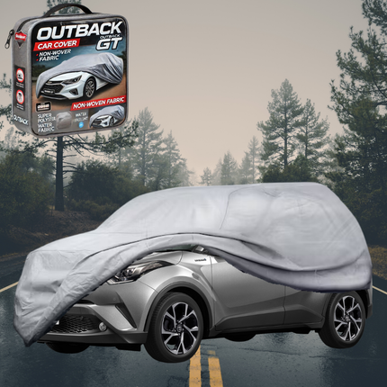 Silvershield Outdoor Car Cover for Toyota C-HR 2017 - 2023 AX10, AX50, Facelift L - Grey