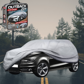 Silvershield Outdoor Car Cover for Audi A1 S1 2010 - 2018 (Hatch Sportback) L - Grey