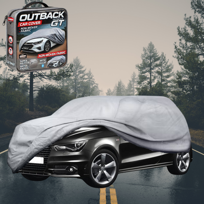 Silvershield Outdoor Car Cover for Audi A1 S1 2010 - 2018 (Hatch Sportback) L - Grey