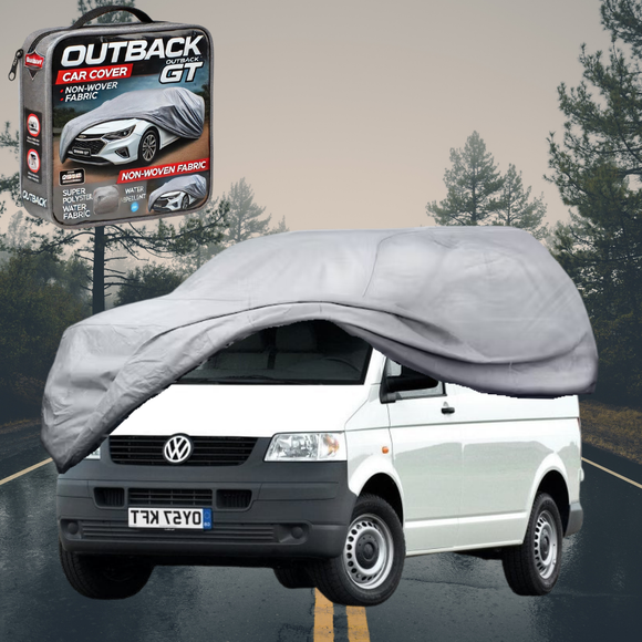 Silvershield Outdoor Car Cover for VolksWagen Multivan 2003 - 2015 (T5) XXLC - Grey