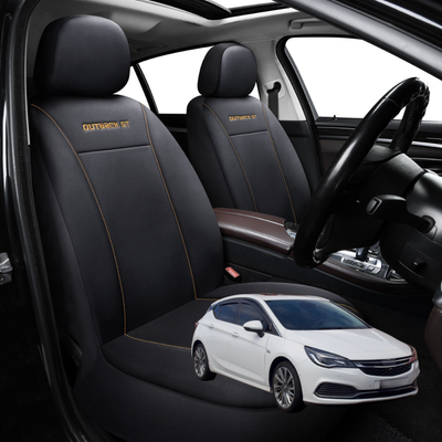 Car Front Seat Cover for Holden Astra 2016 - 2020 (BL BK) - Black - 27 x 26 x 10 cm