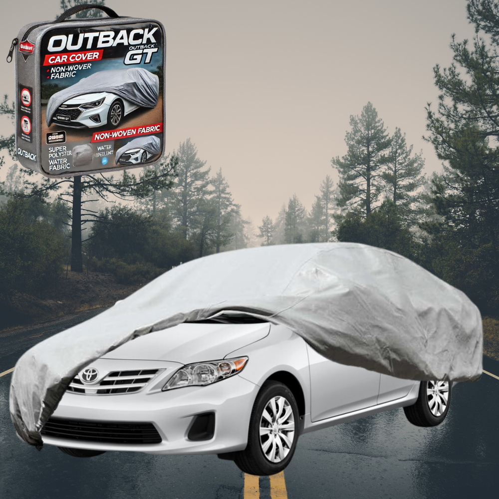Silver Shield Outdoor Car Cover for Toyota Corolla 2013 - 2019 Sedan L - Grey