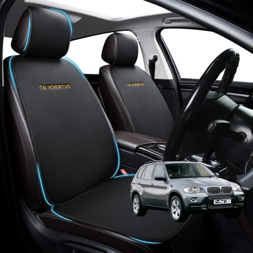 Car Front Sideless Seat Cushion for BMW X5 2007 - 2013 (E70) - Pressure Relief - 27 x 26 x 10 cm
