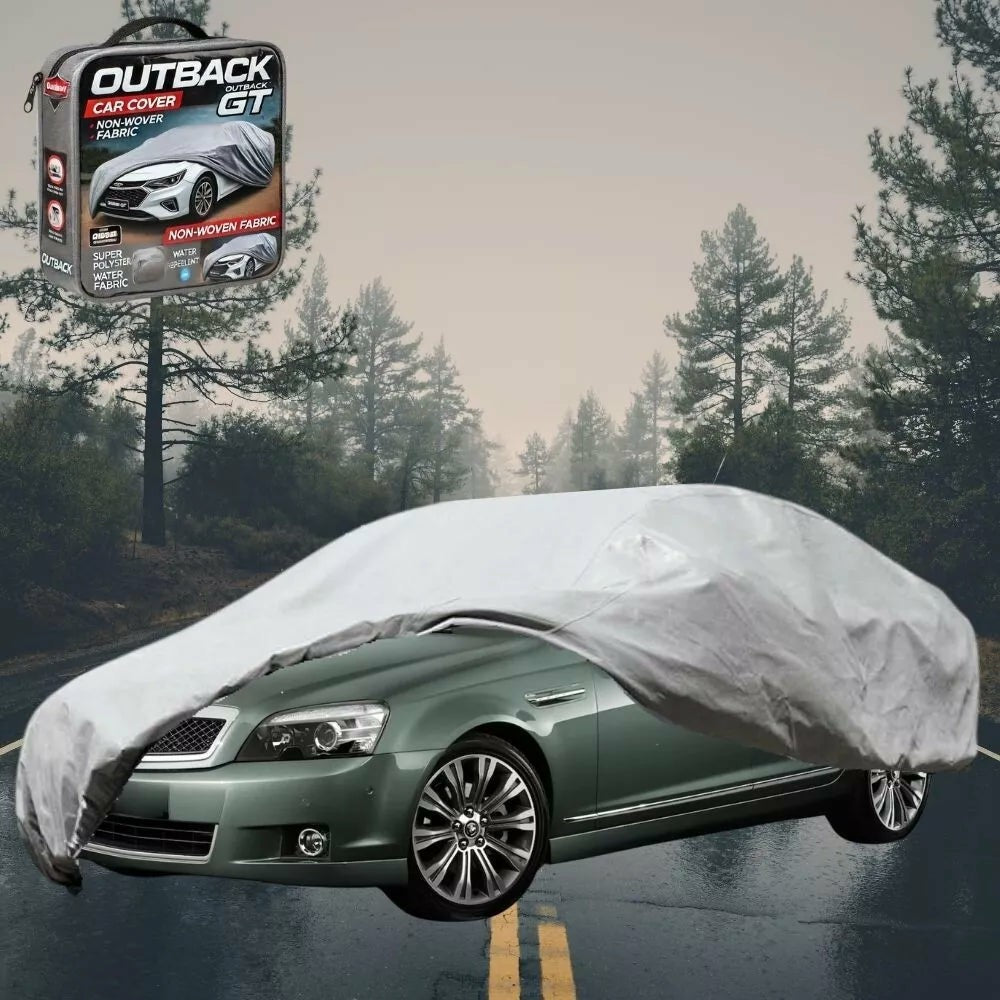 Silver Shield Outdoor Car Cover for Holden Caprice 2013 - 2017 (WN) L - Grey