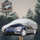 Silvershield Outdoor Car Cover for Nissan Pulsar 2013 - 2017 C12, B17 L - Grey-1