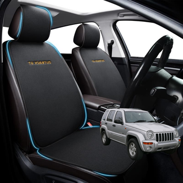 Car Front Sideless Seat Cushion for Jeep Cherokee 2002 - 2008 (KJ) - Pressure Relief - 27 x 26 x 10 cm