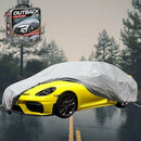 Silvershield Outdoor Car Cover for Porsche 718 2016 - Current Boxster Cayman(982) L - Grey-1
