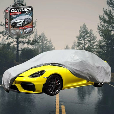 Silvershield Outdoor Car Cover for Porsche 718 2016 - Current Boxster Cayman(982) - L - Grey
