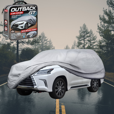 Silvershield Outdoor Car Cover for Lexus LX 2008 - 2020 (J200) - XL - Grey