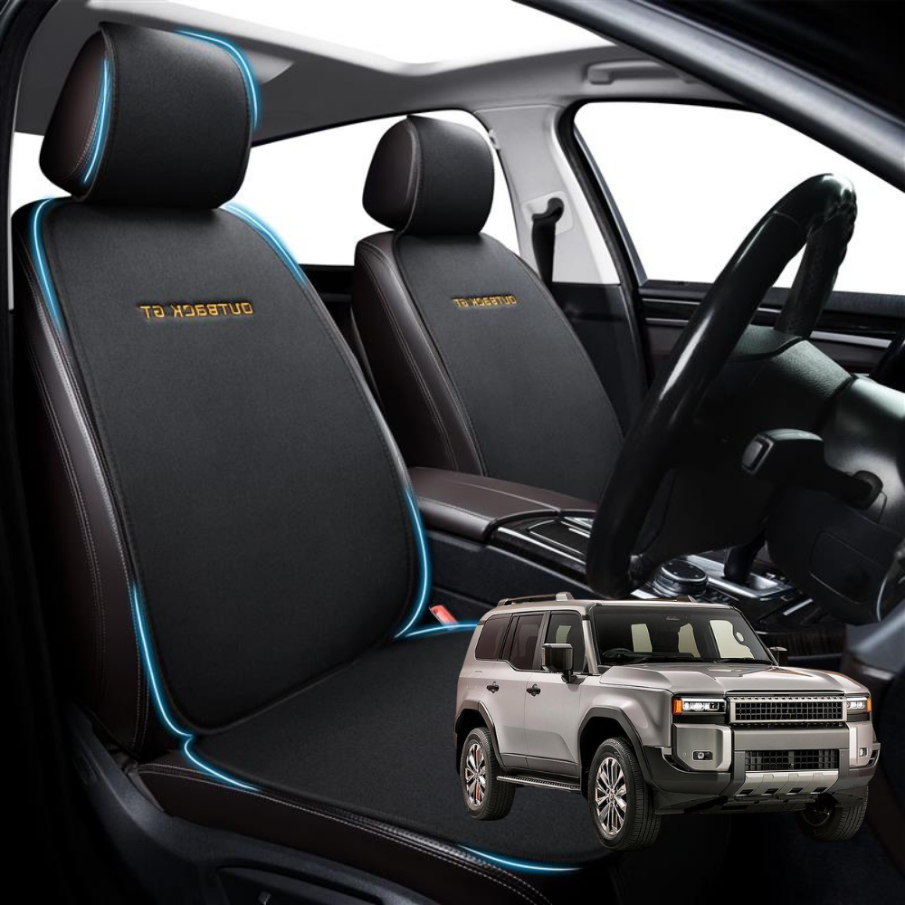 Car Front Seat Cushion Pad for Toyota Prado 2024 - Current (J250) - Pressure Relief - 27 x 26 x 10 cm