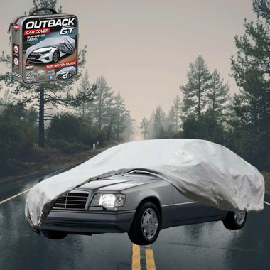 Silvershield Outdoor Car Cover for Mercedes-Benz 300 Series 1986 - 1995 (W124) - L - Grey
