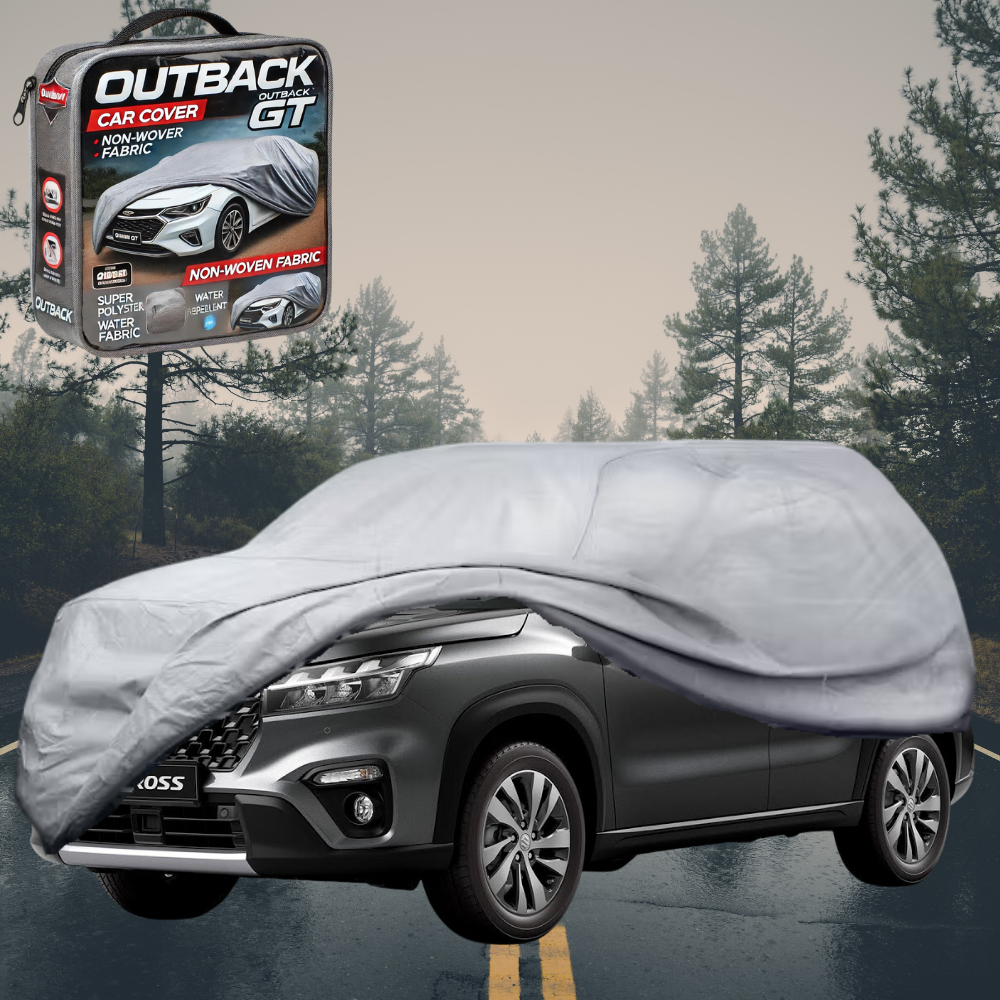 Silvershield Outdoor Car Cover for Suzuki S-Cross 2022 - Current L - Grey