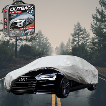 Silvershield Outdoor Car Cover for Audi A6 S6 RS6 2011 - 2018 (C7) - XXL - Grey