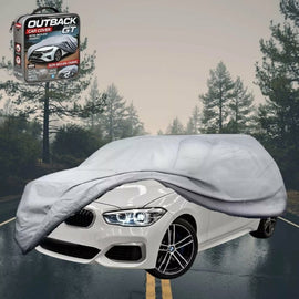 Silvershield Outdoor Car Cover for BMW 1 Series 5-Door Hatch 2011 - 2019 (F20) L - Grey