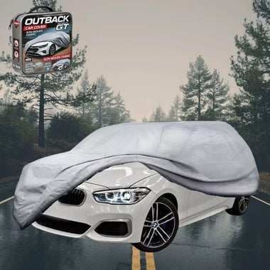 Silvershield Outdoor Car Cover for BMW 1 Series 5-Door Hatch 2011 - 2019 (F20) - L - Grey