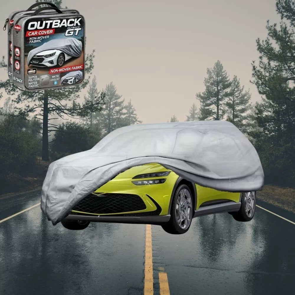 Silver Shield Outdoor Car Cover for Genesis GV60 2022 - Current LC - Grey