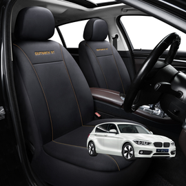 Car Front Seat Cover for BMW 1 Series 5-Door Hatch 2011 - 2019 (F20) - Black - 27 x 26 x 10 cm