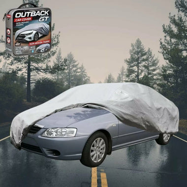 Silvershield Outdoor Car Cover for Ford Fairmont 2002 - 2008 - L - Grey