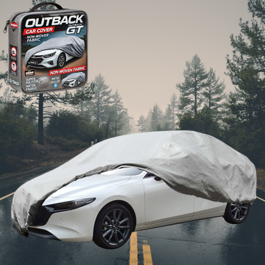 Silvershield Outdoor Car Cover for Mazda 3 2019 - Current (BP) - L - Grey