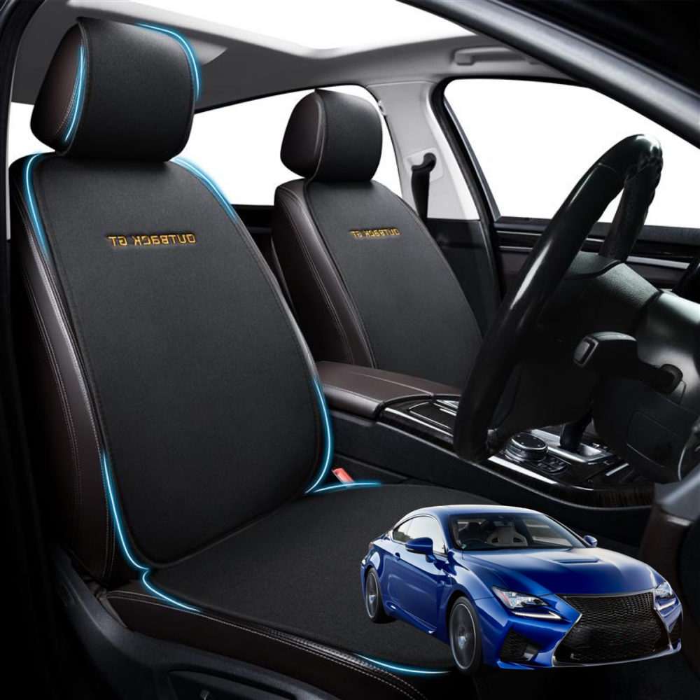 Car Front Seat Cushion Pad for Lexus RC 2014 - 2021 (10R) - Pressure Relief - 27 x 26 x 10 cm