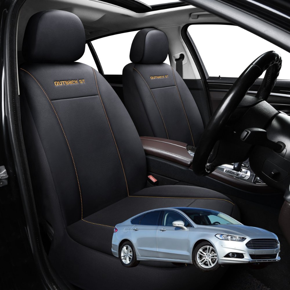 Car Front Seat Cover for Ford Mondeo 2012 - 2015 (MK4) - Black - 27 x 26 x 10 cm
