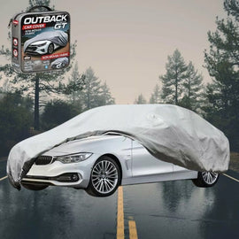 Silvershield Outdoor Car Cover for BMW 4 Series Gran Coupe 2014 - 2021 (F36) L - Grey