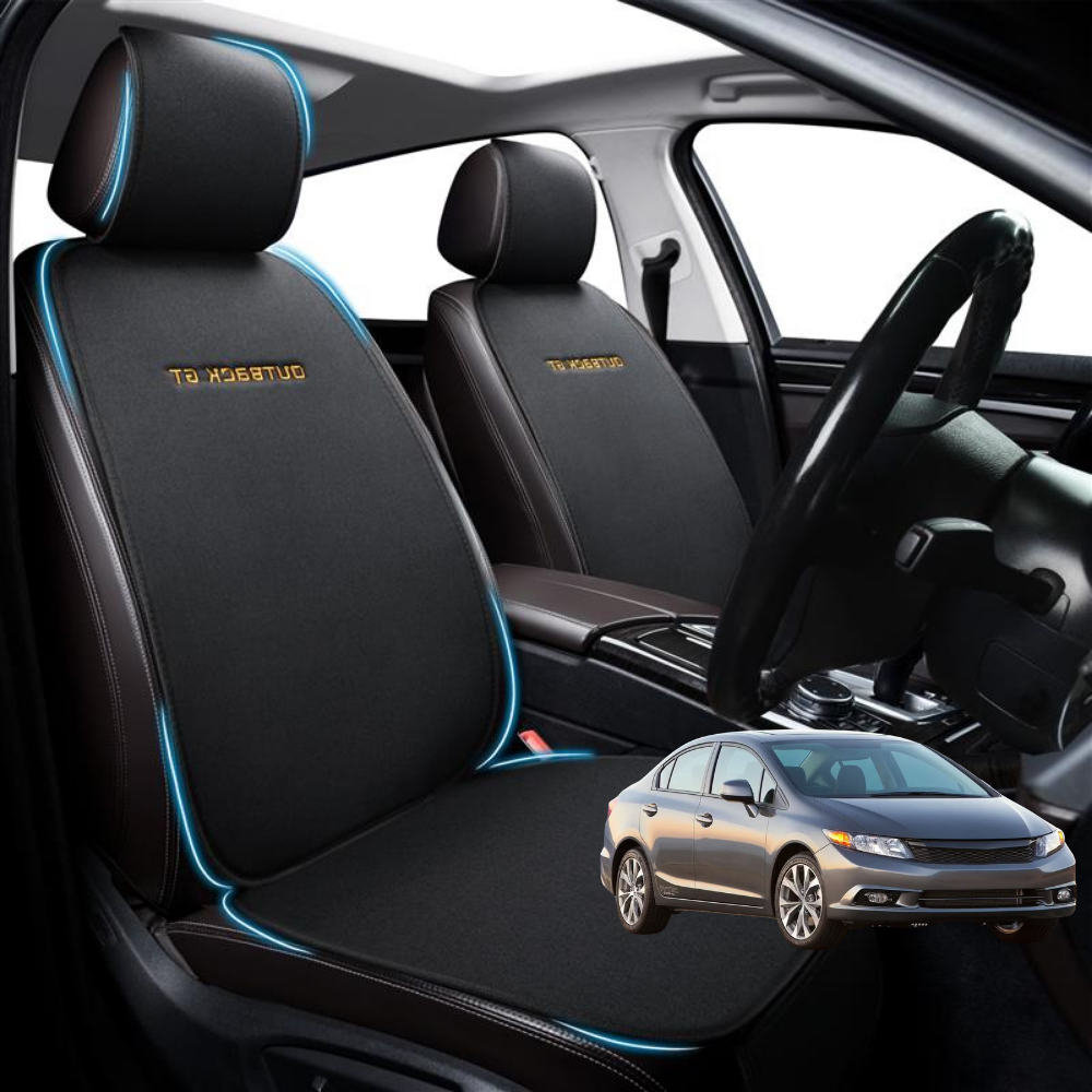 Car Front Seat Cushion Pad for Honda Civic 2012 - 2016 (Sedan, 9th Gen) - Pressure Relief