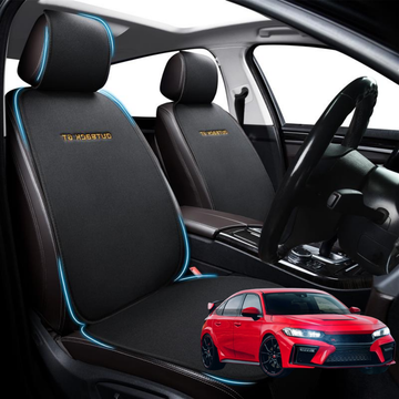 Car Front Sideless Seat Cushion for Honda Civic Type R 2022 - Current (11th gen) - Pressure Relief - 27 x 26 x 10 cm