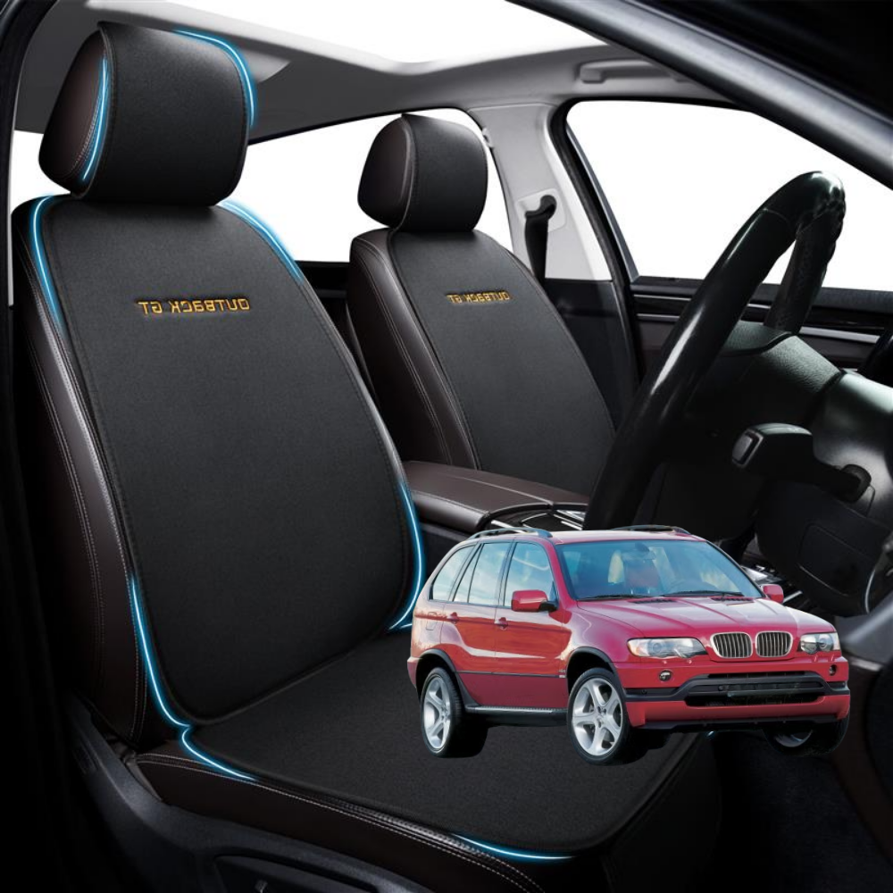 Car Front Seat Cushion Pad for BMW X5 1999 - 2007 (E53) - Pressure Relief - 27 x 26 x 10 cm