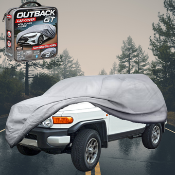 Silvershield Outdoor Car Cover for Toyota FJ Cruiser 2010 - 2017 - LC - Grey