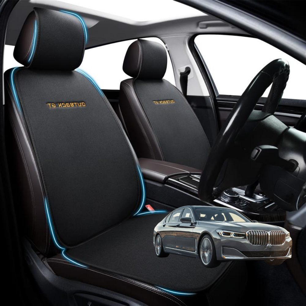 Car Front Seat Cushion Pad for BMW 7 Series 2015 - 2022 (G11 G12) - Pressure Relief - 27 x 26 x 10 cm