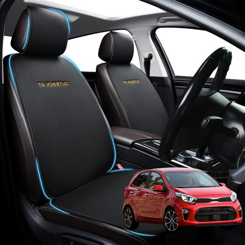 Car Front Seat Cushion Pad for Kia Picanto 2017 - Current (JA) - Pressure Relief - 27 x 26 x 10 cm