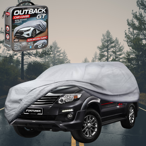 Silvershield Outdoor Car Cover for Toyota Fortuner 2015 - Current (AN150/AN160) XL - Grey