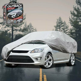 Silvershield Outdoor Car Cover for Ford Focus 2005 - 2010 LS L - Grey