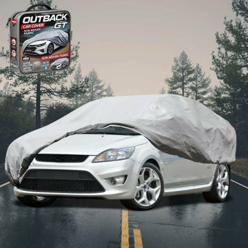 Silvershield Outdoor Car Cover for Ford Focus 2005 - 2010 LS - L - Grey