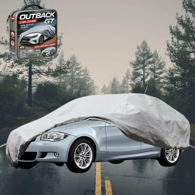 Silvershield Outdoor Car Cover for BMW 1 Series 5-Door Hatch 2004 - 2013 (E87) L - Grey