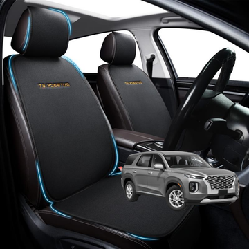 Car Front Sideless Seat Cushion for Hyundai Palisade 2021 - Current 8 Seater - Pressure Relief - 27 x 26 x 10 cm