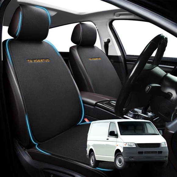 Car Front Seat Cushion Pad for VolksWagen Transporter 2004 - Current (T4, T5, T5 Facelift, T6, T6.1) - Pressure Relief - 27 x 26 x 10 cm