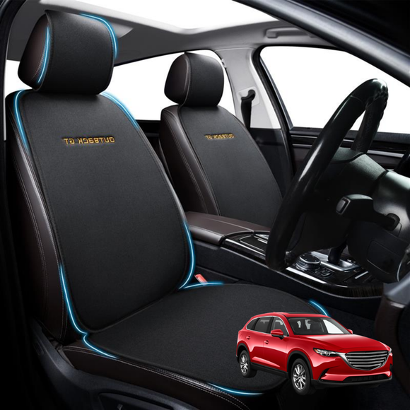 Car Front Sideless Seat Cushion for Mazda CX-9 2016 - Current (TC) - Pressure Relief - 27 x 26 x 10 cm