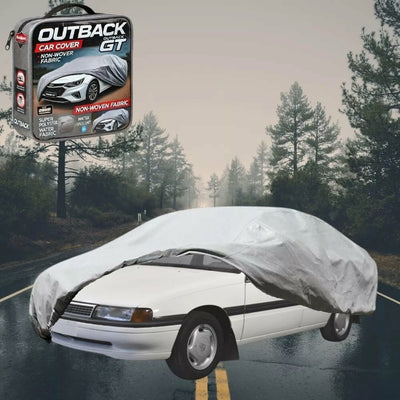 Silvershield Outdoor Car Cover for Toyota Lexcen VN-VP 1989 - 1993 XXL - Grey