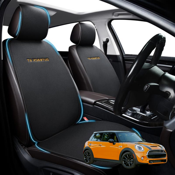 Car Front Seat Cushion Pad for MINI Cooper 3-Door Hatch 2014 - 2024 (F56) - Pressure Relief - 27 x 26 x 10 cm