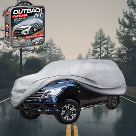 Silvershield Outdoor Car Cover for Mazda BT-50 Dual Cab 2011 - 2020 (UP UR) XL - Grey