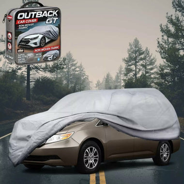 Silvershield Outdoor Car Cover for Honda Odyssey 2009 - 2013 Luxury 7 Seater (ViL) - XL - Grey