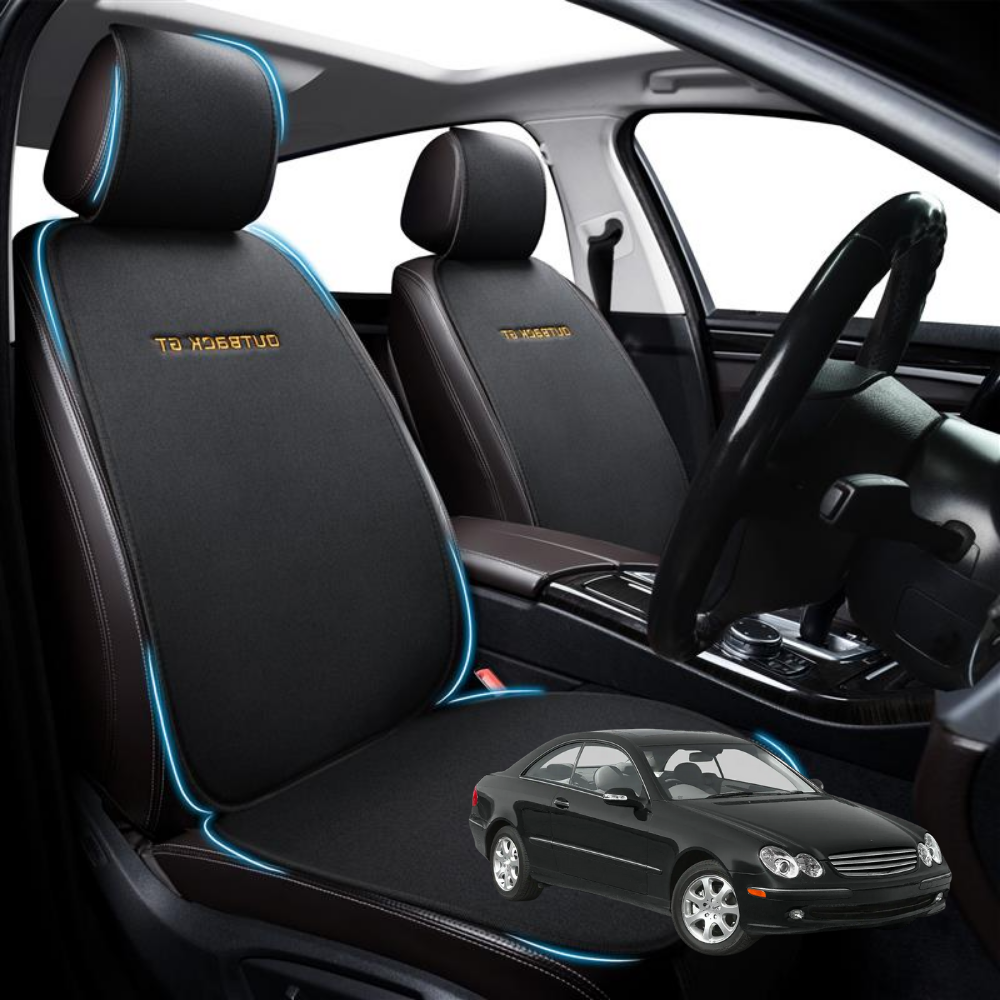 Car Front Seat Cushion Pad for Mercedes-Benz CLK-Class 2003 - 2010 (C209) - Pressure Relief - 27 x 26 x 10 cm