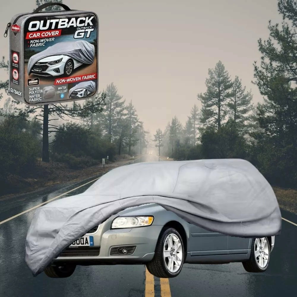 Silvershield Outdoor Car Cover for Volvo V50 2004 - 2012 Manual LC - Grey