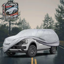 Silvershield Outdoor Car Cover for Ford Ranger 2012 - 2015 (PX Dual Cab Ute) XL - Grey-1