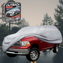 Silvershield Outdoor Car Cover for RAM 1500 2009 - Current (DS) XXLC - Grey-1