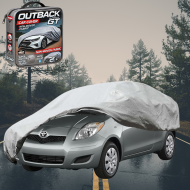 Silvershield Outdoor Car Cover for Toyota Yaris 2005 - 2010 XP90 - M - Grey