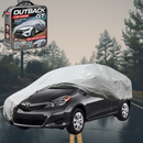 Silvershield Outdoor Car Cover for Toyota Yaris 2011 - 2020 XP90, XP130 M - Grey-1