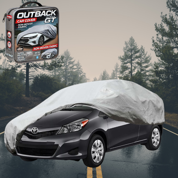 Silvershield Outdoor Car Cover for Toyota Yaris 2011 - 2020 XP90, XP130 - M - Grey